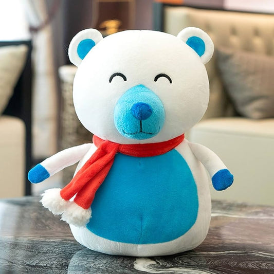 KOC Niedźwiedź Polarny MASKOTKA 50cm ŚWIĘTA