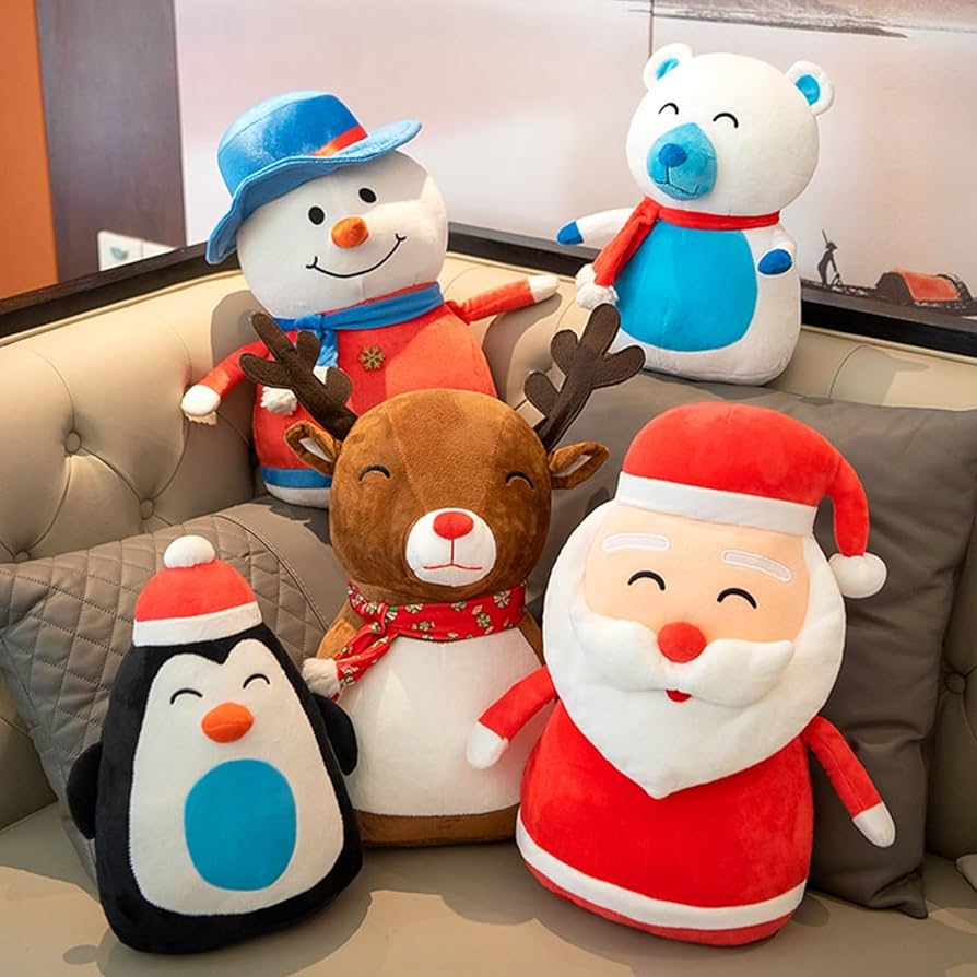 KOC Niedźwiedź Polarny MASKOTKA 50cm ŚWIĘTA