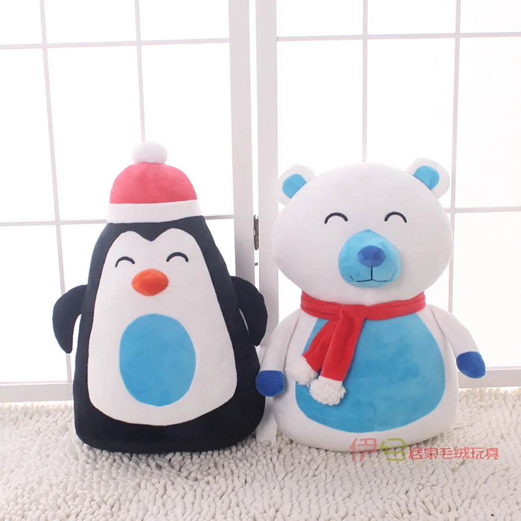 KOC Niedźwiedź Polarny MASKOTKA 50cm ŚWIĘTA
