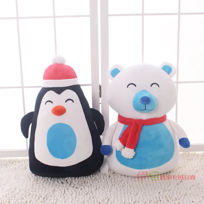 KOC Niedźwiedź Polarny MASKOTKA 50cm ŚWIĘTA