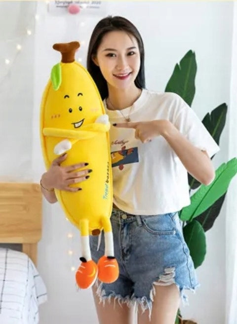 Maskotka BANAN owoc pluszak poduszka