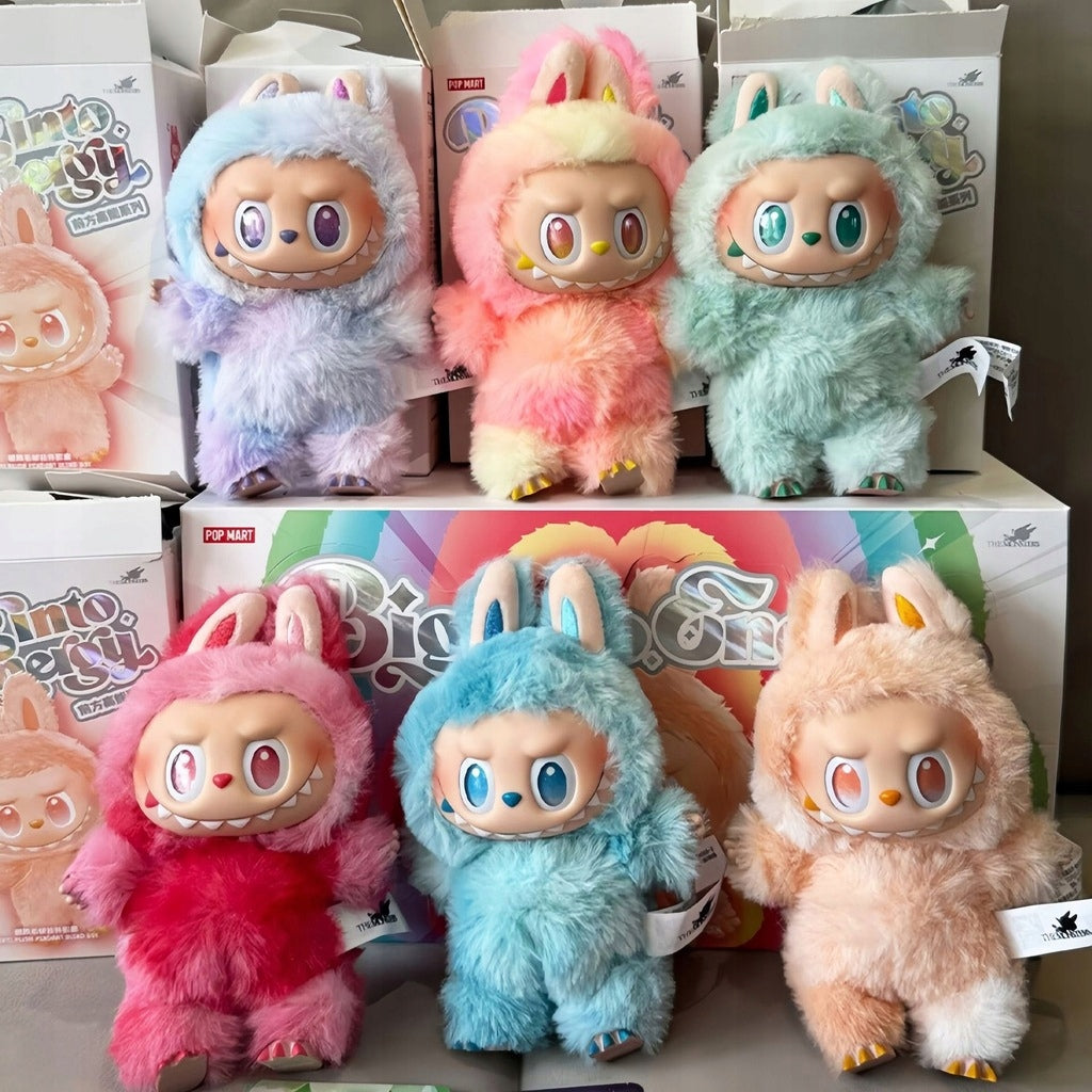 LABUBU Bubble Doll Monster 3 generacja. Cute Bag Key Collection. 17cm