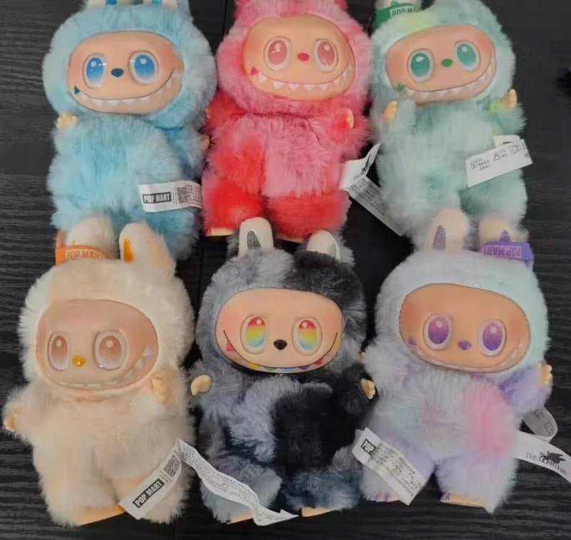 LABUBU Bubble Doll Monster 3 generacja. Cute Bag Key Collection. 17cm