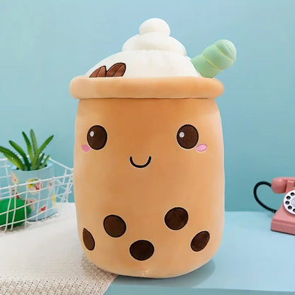 maskotka bubble tea poduszka kubek