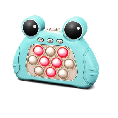 GRA POP IT ŻABA ELEKTRONICZNA ANTYSTRESOWA ZRĘCZNOŚCIOWA ZABAWKA DLA DZIECI