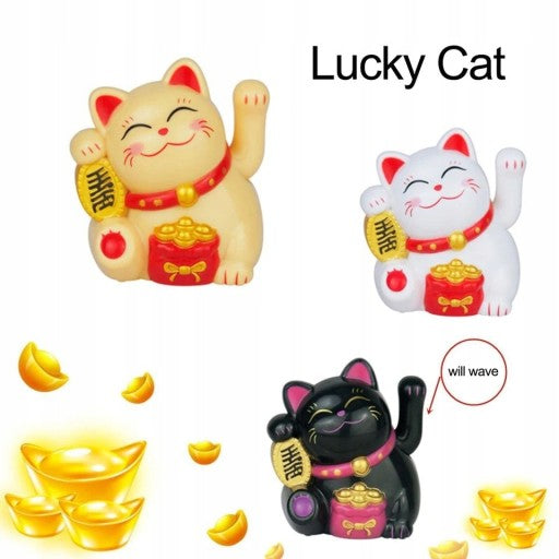 Japoński Kot Szczęścia Kotek Maneki-Neko Chiński
