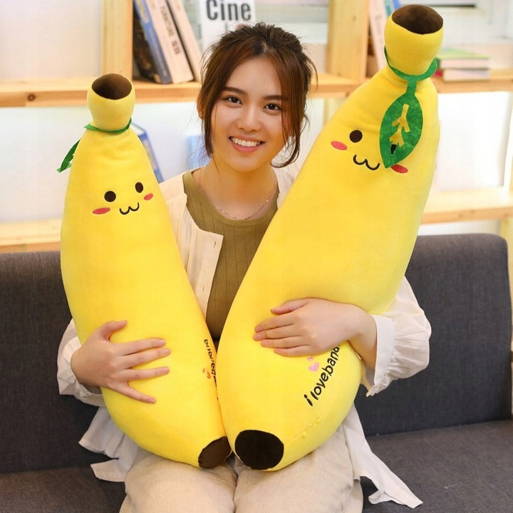 MASKOTKA BANAN PLUSZAK PODUSZKA PRZYTULANKA ŻÓŁTY DUŻY BANAN GIGANT