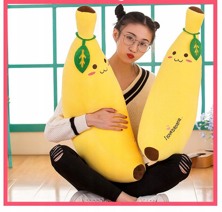 MASKOTKA BANAN PLUSZAK PODUSZKA PRZYTULANKA ŻÓŁTY DUŻY BANAN GIGANT