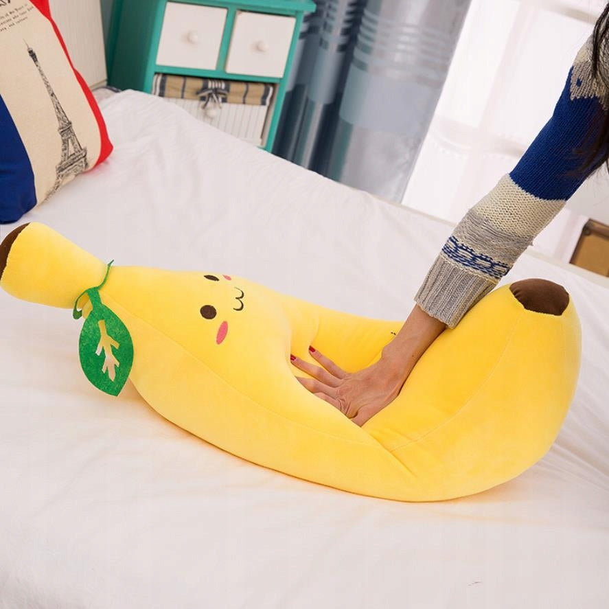 MASKOTKA BANAN PLUSZAK PODUSZKA PRZYTULANKA ŻÓŁTY DUŻY BANAN GIGANT