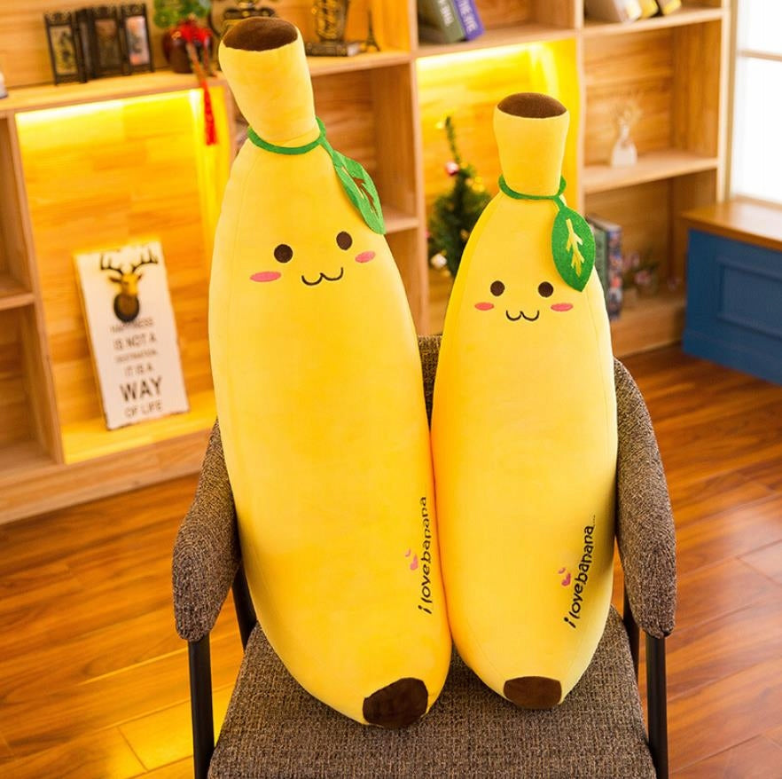 MASKOTKA BANAN PLUSZAK PODUSZKA PRZYTULANKA ŻÓŁTY DUŻY BANAN GIGANT