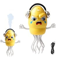 Tańcząca Ośmiornica z Efektem Dymu i Słuchawkami