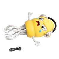 Tańcząca Ośmiornica z Efektem Dymu i Słuchawkami