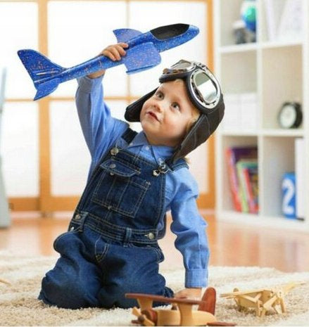 SAMOLOT STYROPIANOWY SZYBOWIEC RZUTKA DUŻY 47cm