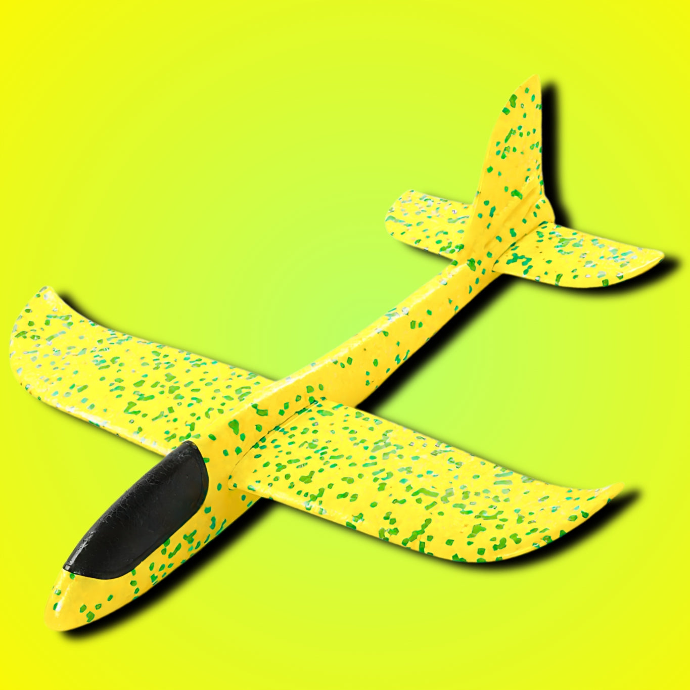 SAMOLOT STYROPIANOWY SZYBOWIEC RZUTKA DUŻY 47cm