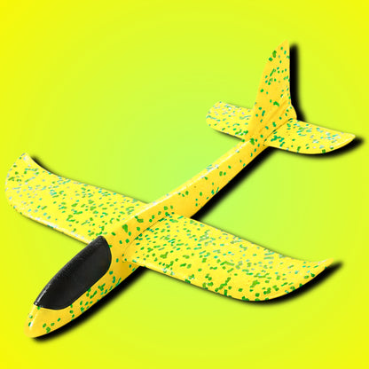 SAMOLOT STYROPIANOWY SZYBOWIEC RZUTKA DUŻY 47cm