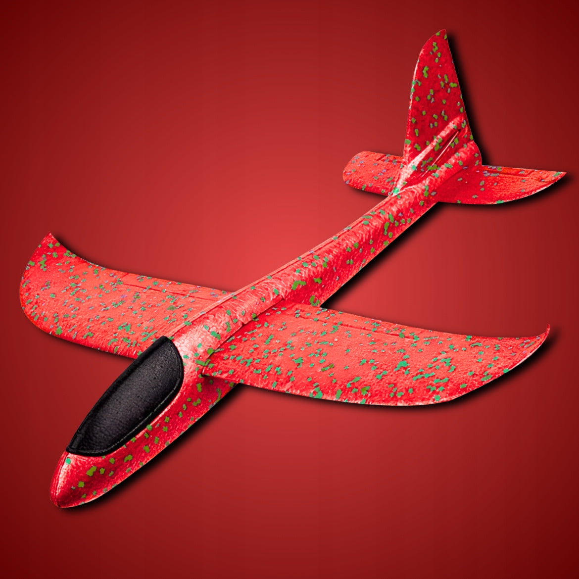 SAMOLOT STYROPIANOWY SZYBOWIEC RZUTKA DUŻY 47cm