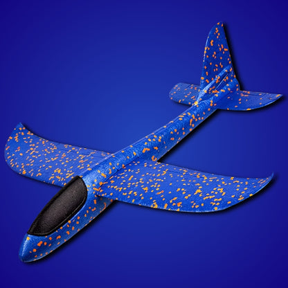 SAMOLOT STYROPIANOWY SZYBOWIEC RZUTKA DUŻY 47cm