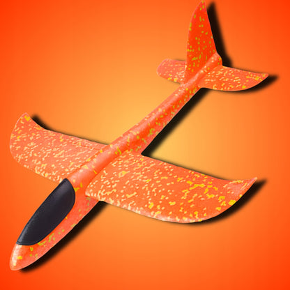 SAMOLOT STYROPIANOWY SZYBOWIEC RZUTKA DUŻY 47cm