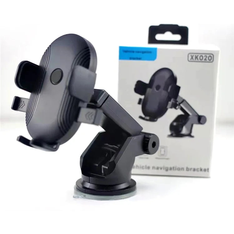 Uchwyt samochodowy XK020 do szyby czarny