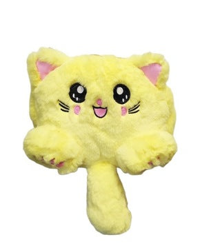 MASKOTKA TOREBKA KOT KOTEK FUTERKO SŁOMKOWA