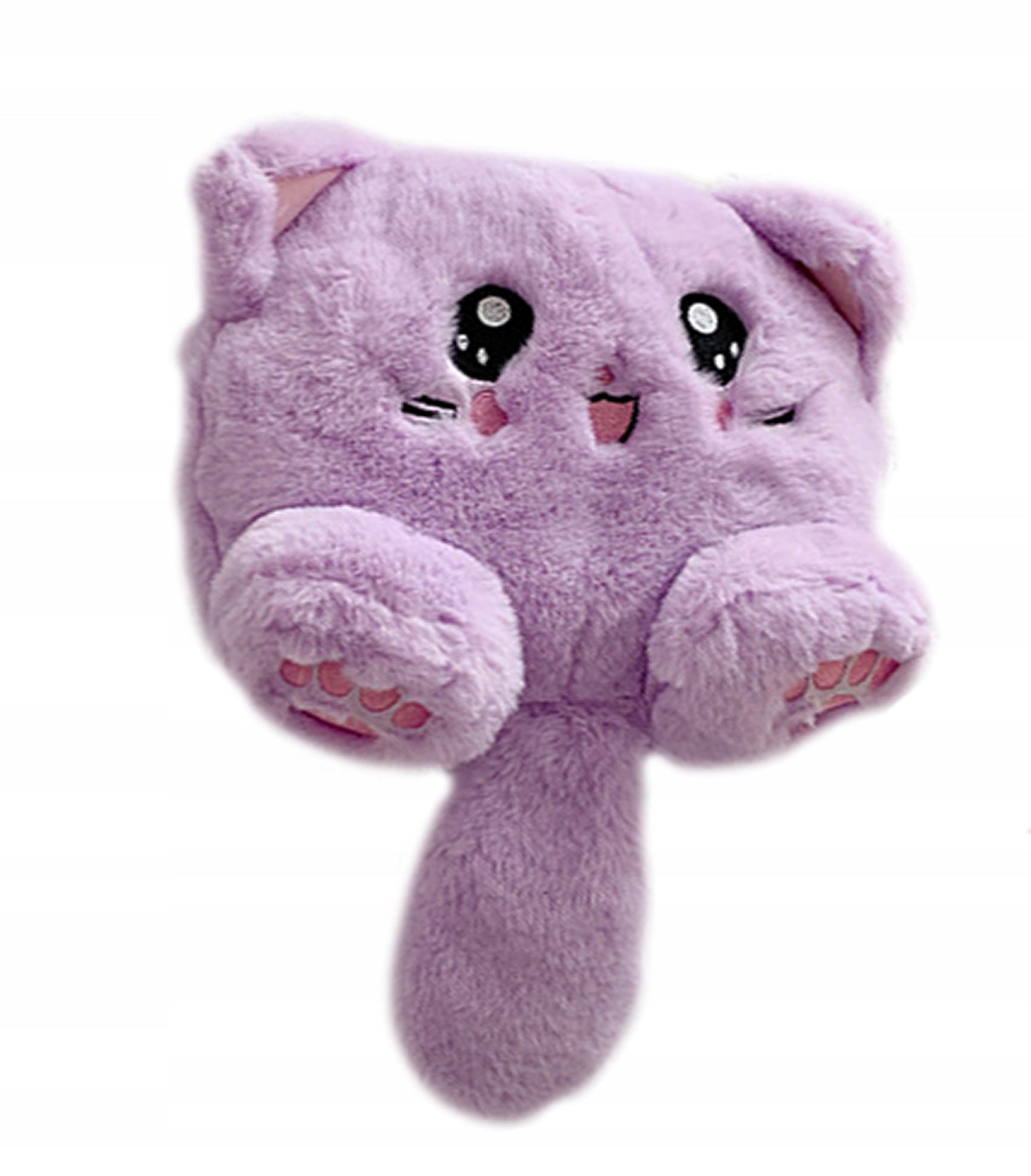 MASKOTKA TOREBKA KOT KOTEK FUTERKO SŁOMKOWA