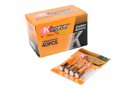 BATERIE KINGEVER R6 1.5V AA - Zestaw box 40 sztuk