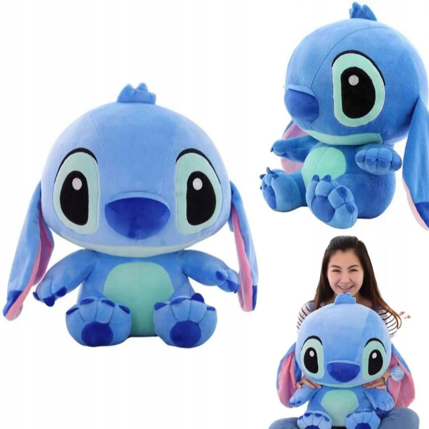 STITCH DUŻA MASKOTKA ZABAWKA LILO I STICH STICHA  PLUSZAK PRZYTULANKA MIŚ PLUSZOWY