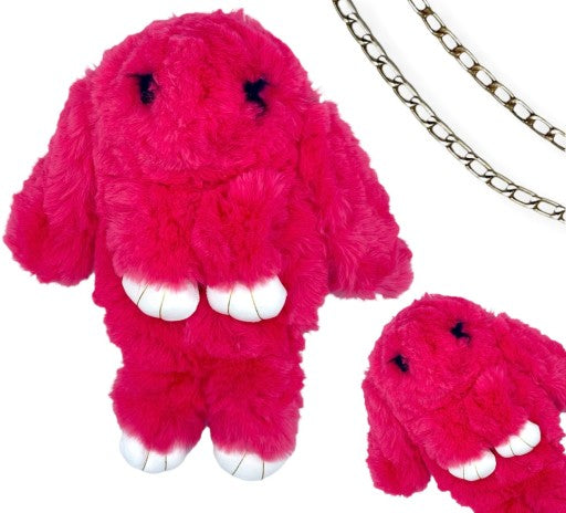 PLUSZOWA TOREBKA KRÓLICZEK KRÓLIK PLECAK 2w1