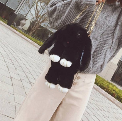 PLUSZOWA TOREBKA KRÓLICZEK KRÓLIK PLECAK 2w1