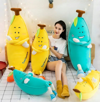 Maskotka BANAN owoc pluszak poduszka