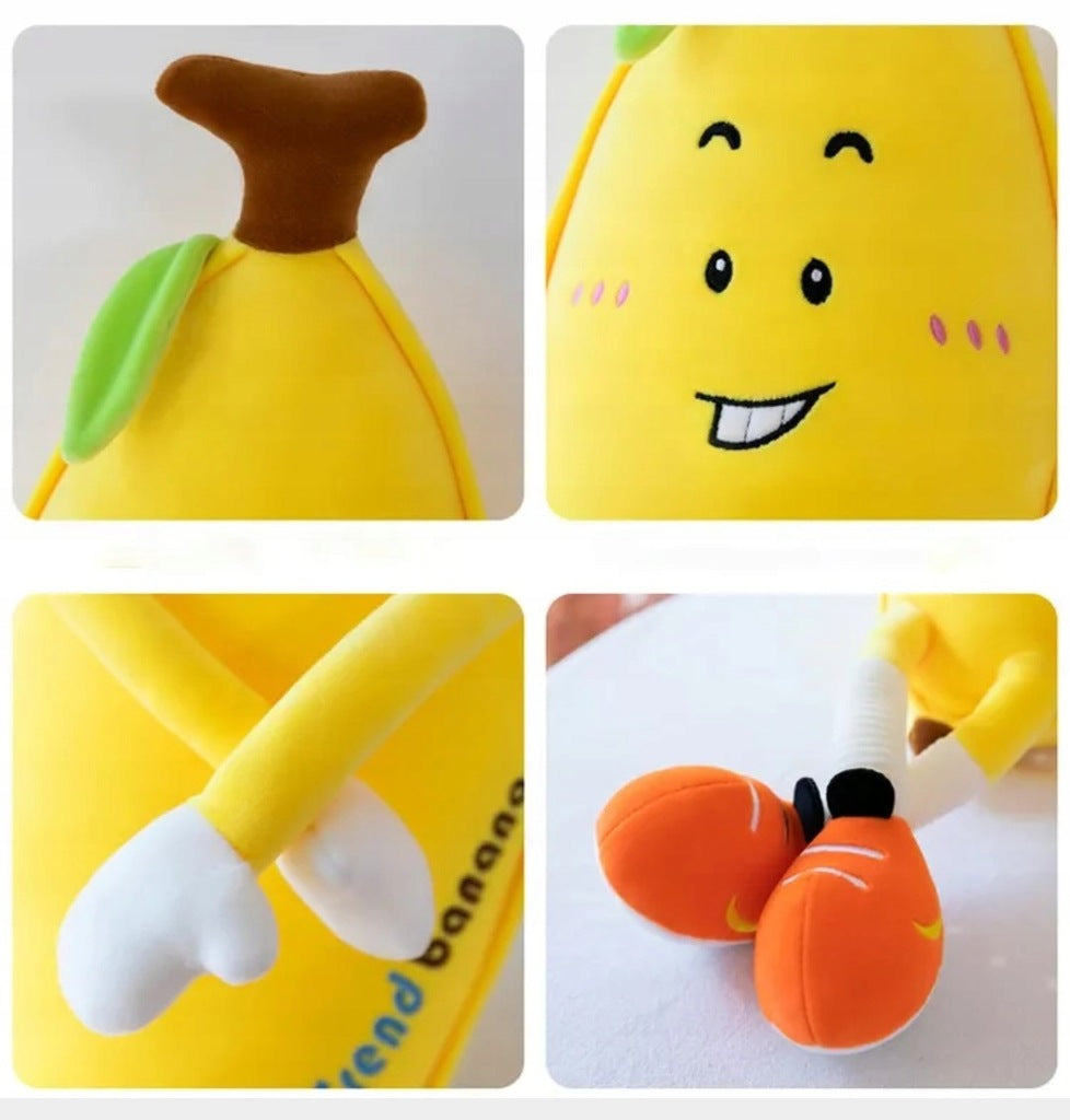 Maskotka BANAN owoc pluszak poduszka