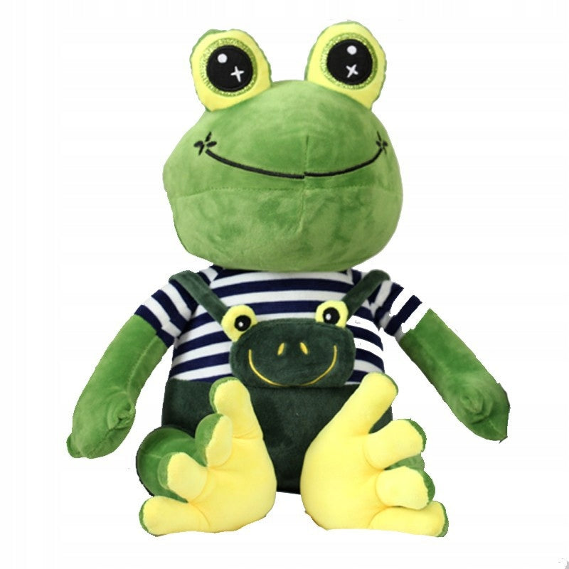 ZABAWKA PLUSZOWA ŻABA-MAŁA LALKA ŻABY 30CM