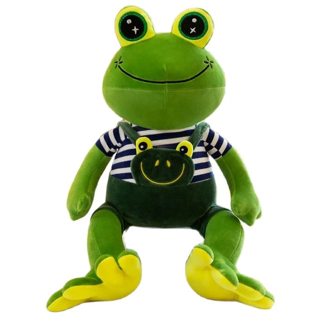 ZABAWKA PLUSZOWA ŻABA-MAŁA LALKA ŻABY 30CM