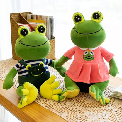 ZABAWKA PLUSZOWA ŻABA-MAŁA LALKA ŻABY 30CM