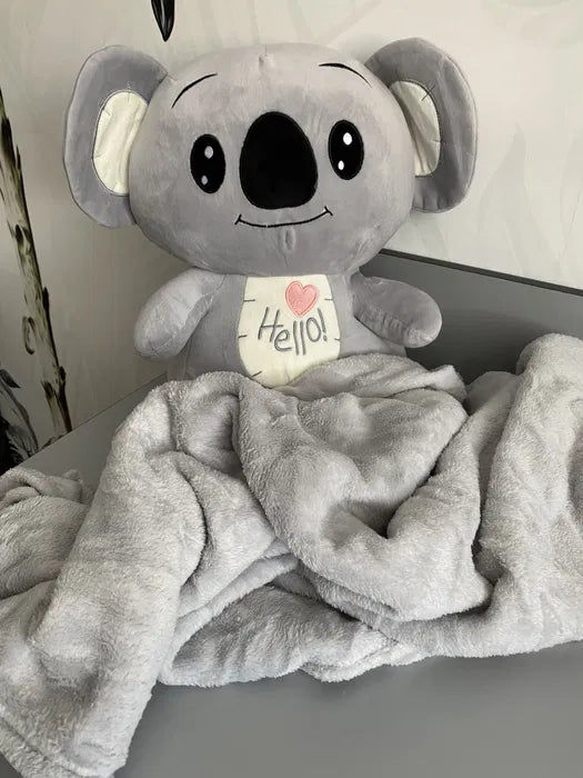 Pluszak Maskotka Przytulanka Z Kocem Duża 3W1 Koc Poduszka Koala