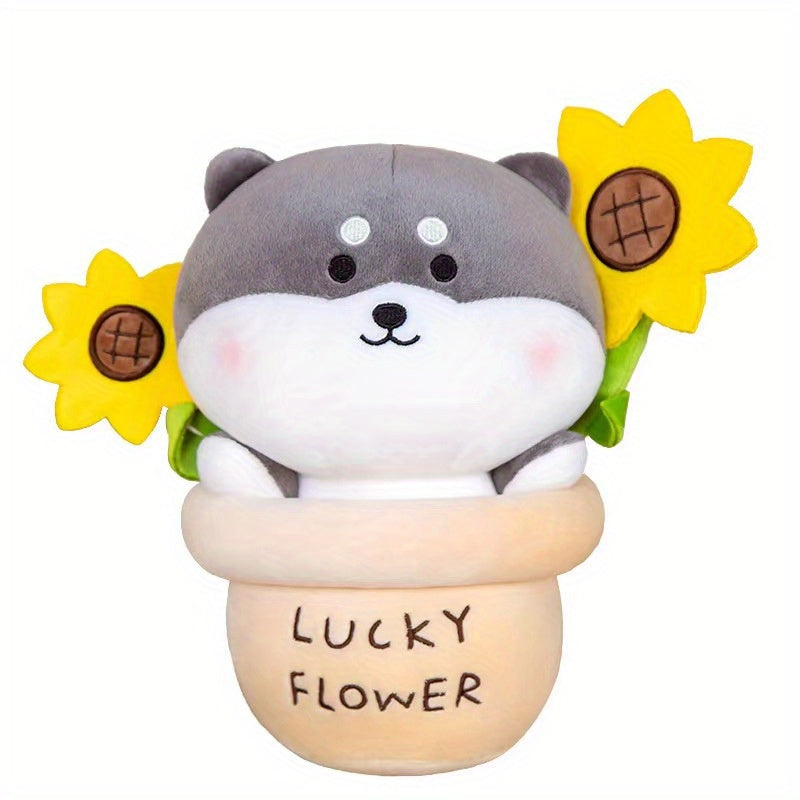 Puppy pluszowe zabawki, słodkie wypchane zwierzę 25cm