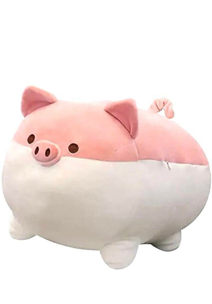 MASKOTKA PLUSZAK PRZYTULANKA PODUSZKA ŚWINKA WAŁEK XL 35 cm