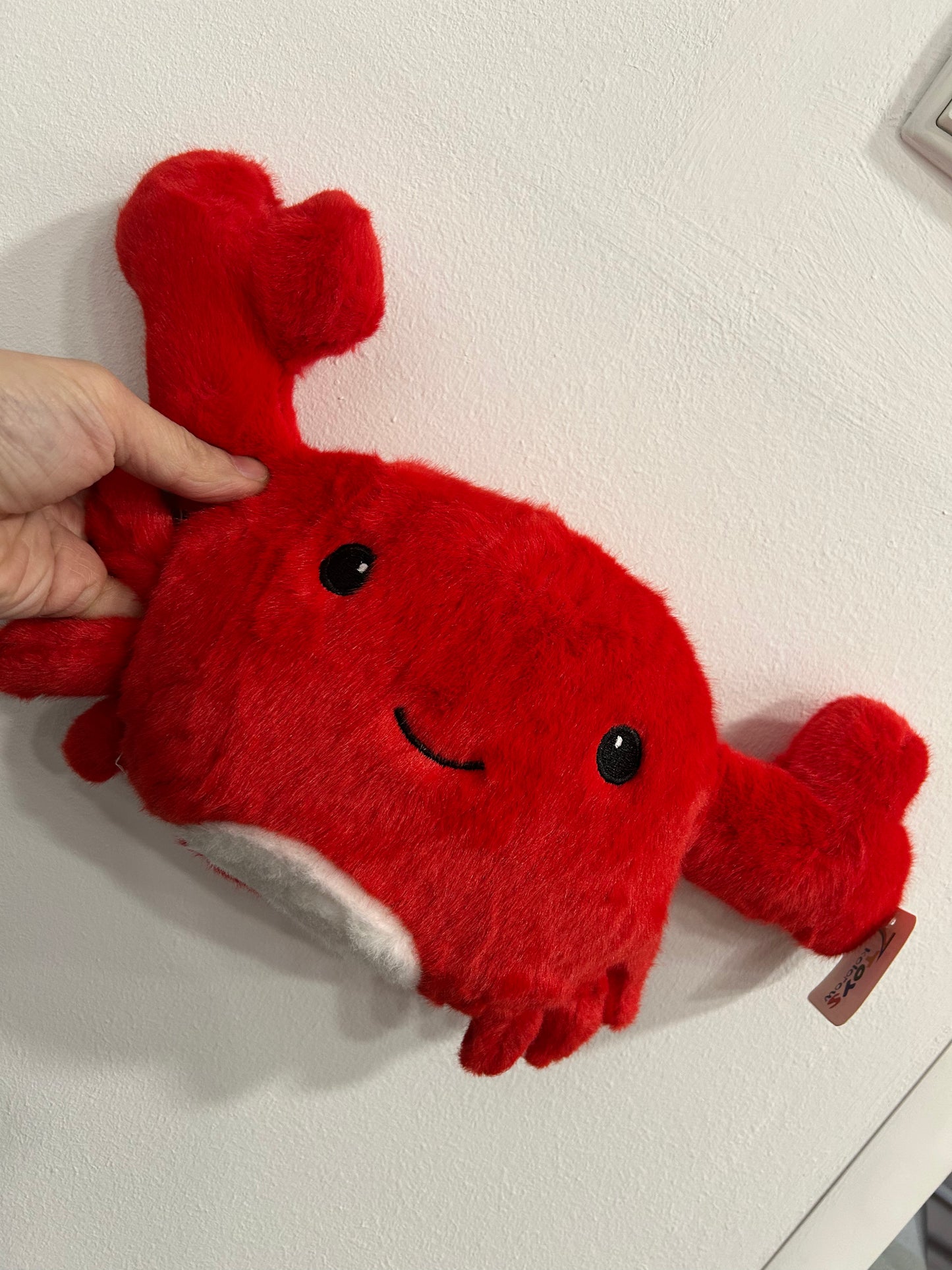 Czerwony krab PLUSZAK PODUSIA 30CM