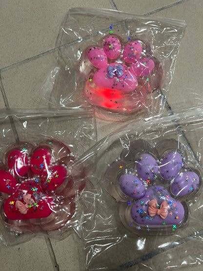 Kocia Łapka SENSORYCZNY ANTYSTRESOWY FIDGET MOCHI SQUISHY 10cm x 10 cm