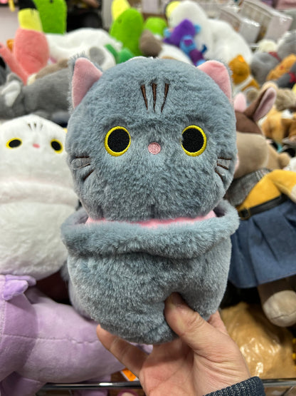 MASKOTKA PLUSZAK ZABAWKA BUBBLE TEA KOTEK KOT W KUBKU KAWAII 25cm
