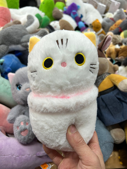 MASKOTKA PLUSZAK ZABAWKA BUBBLE TEA KOTEK KOT W KUBKU KAWAII 25cm