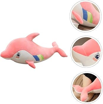 Pluszowa Delfina Pluszowa poduszka Pluszowa zabawka 50cm