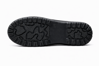 D27 WYGODNE DAMSKIE PÓŁBUTY BUTY SPORTOWE NA ZAMEK WKŁADKA SKÓRA CZARNE