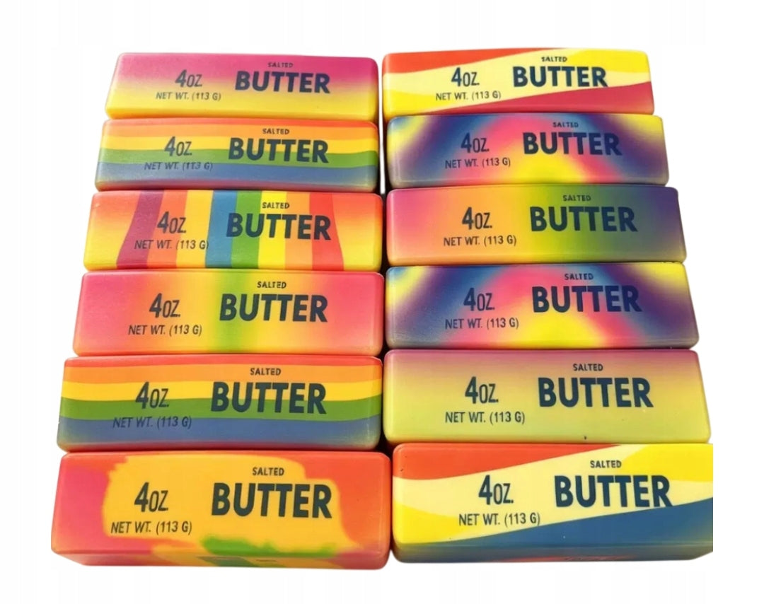 Pachnący Squishy Gniotek Kostka Masła Salted Butter 13 cm