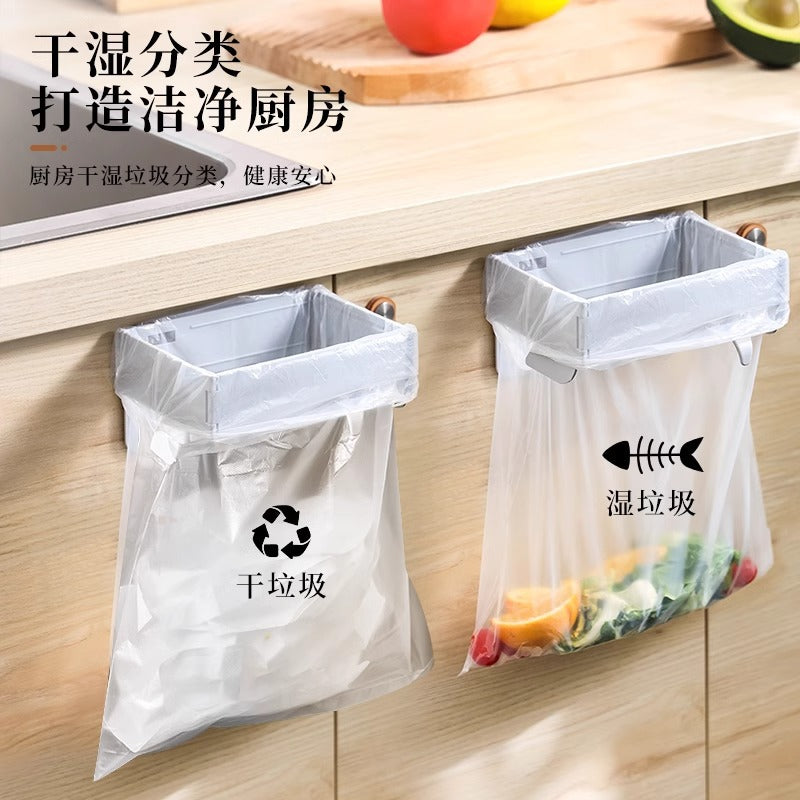 Składany wieszak na worki na śmieci – bez wiercenia