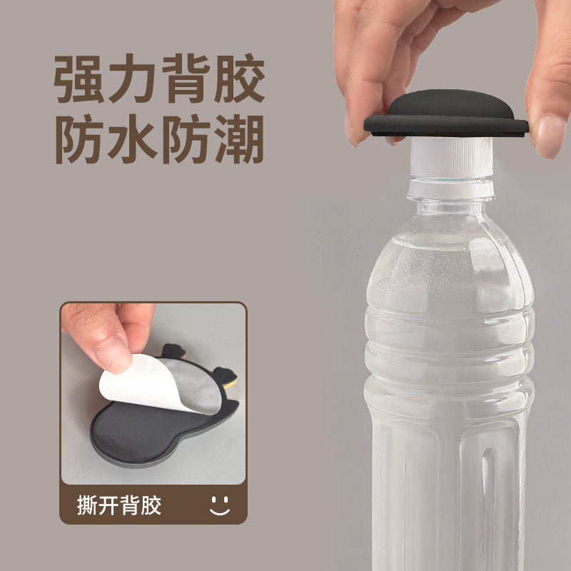 Pingwinek antykolizyjny na ścianę – samoprzylepny bumper za drzwi, cute door stopper sticker 2szt