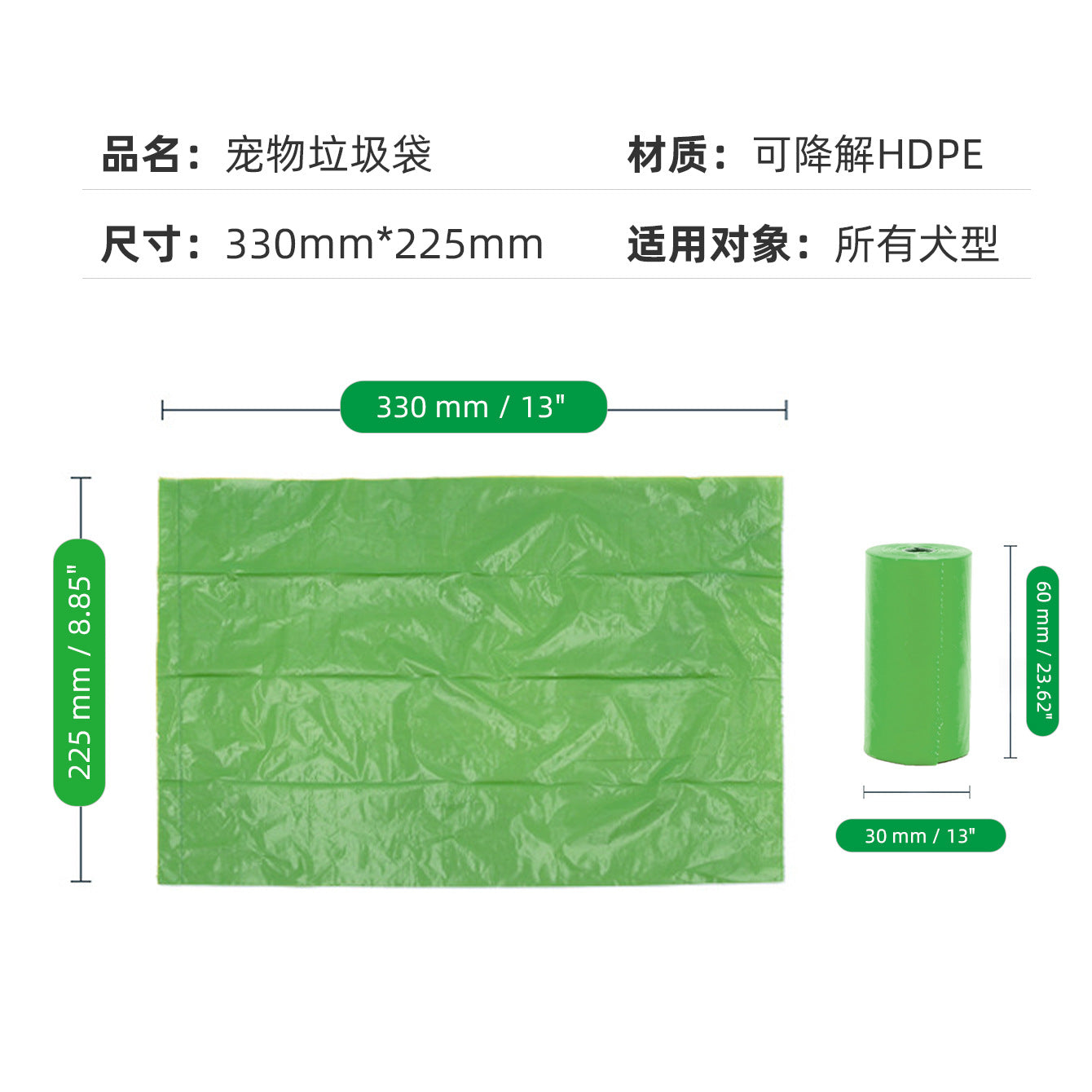 Kapsuła na woreczki – jednoręczny dozownik na kupę psa