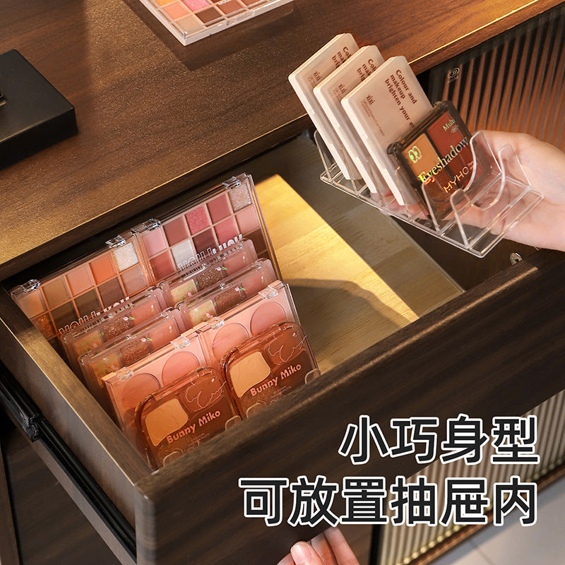 Stojak na palety do cieni i pudry – organizer na biurko