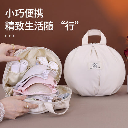 Trójdzielna torba na bieliznę – biustonosze, majtki, skarpetki