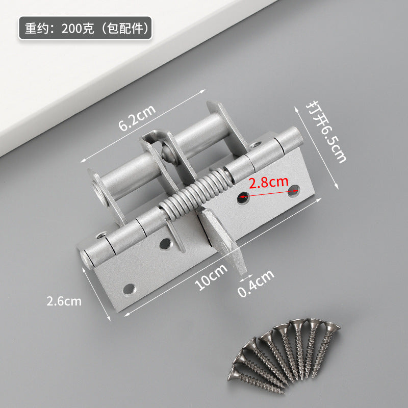 Zawias samozamykający hydrauliczny – automatyczne domykanie drzwi